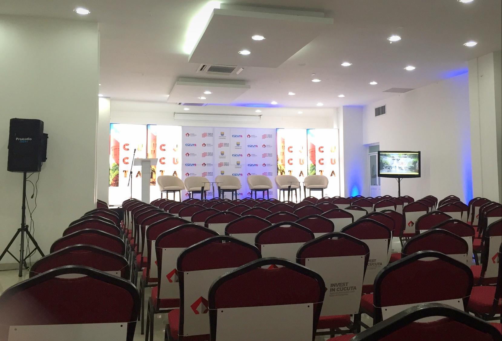 塞尔科蒂尔国际赌场酒店 Cúcuta 外观 照片 The press conference room